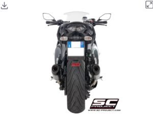 Alternative view of SC Project Pair of Conic Titanium Exhaust- Kawasaki Z1000 SX (17-20)