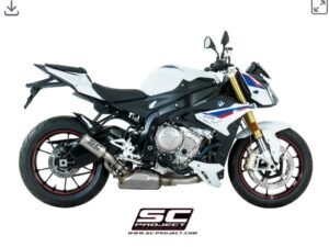 Alternative view of SC Project CR-T Titanium Exhaust- BMW S 1000R (17-20)