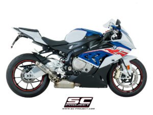 Alternative view of SC Project GP70-R Titanium Exhaust- BMW S 1000RR (17-18)