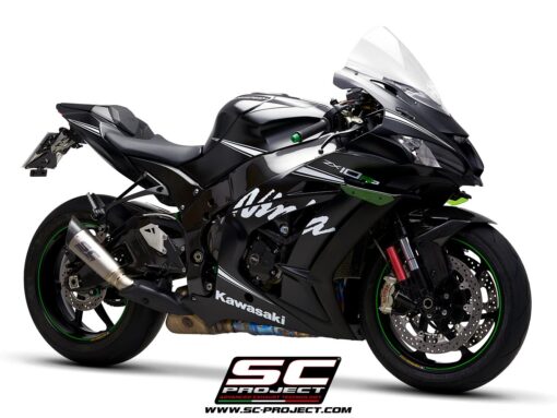 SC Project S1 Titanium (2016-2020) Slip-On Exhaust for Kawasaki ZX 10R - Image 4