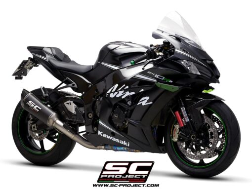 SC Project Exhaust SC1-R Carbon (16-20) with de cat link pipe for ZX 10 R - Image 3