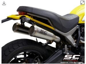 SC Project Conico 70s Stainless steel Exhaust- Scrambler 1100