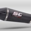 SC Project X-Plorer II Carbon fibre Exhaust- Tiger 900