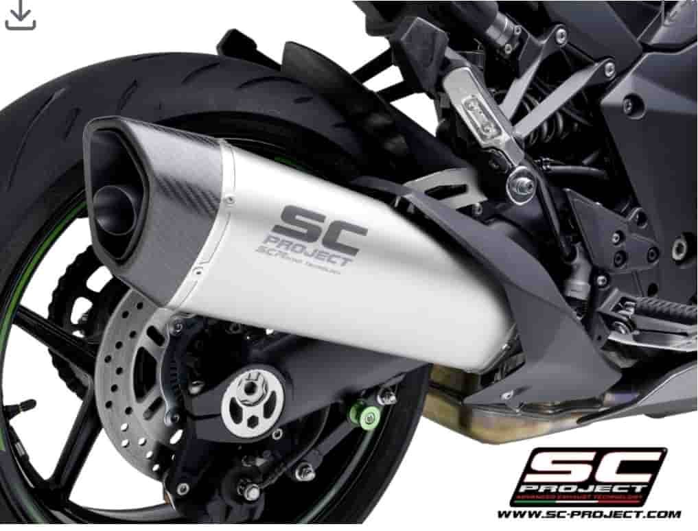 SC Project SC1-R Titanium Exhaust for Kawasaki Ninja 1000/1100 SX (2020)