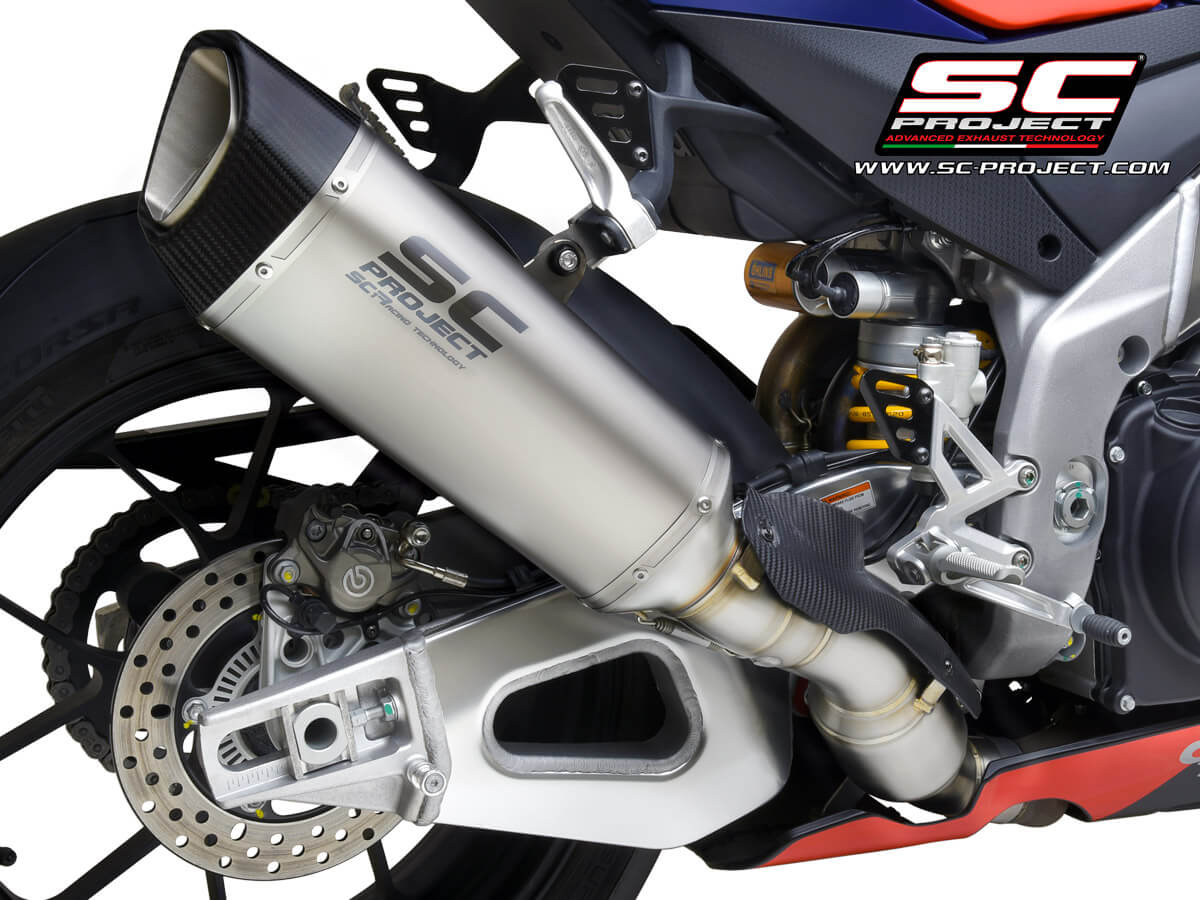 Sc Project SC1-R Titanium Exhaust for Aprilia -A27A-91T RSV4 (2021-2024)