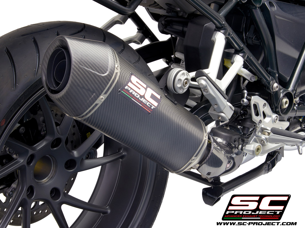 Sc Project Carbon X-Polorer || Exhaust for BMW R 1250 R (2021-2024)