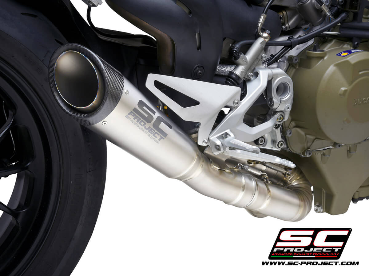 SC Project S1 Titanium Exhaust for Ducati Streetfighter V4 (2020)