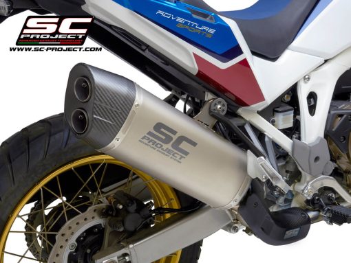 SC Project Titanium Adventure Exhaust for Honda Africa Twin 1100 (2020-23)