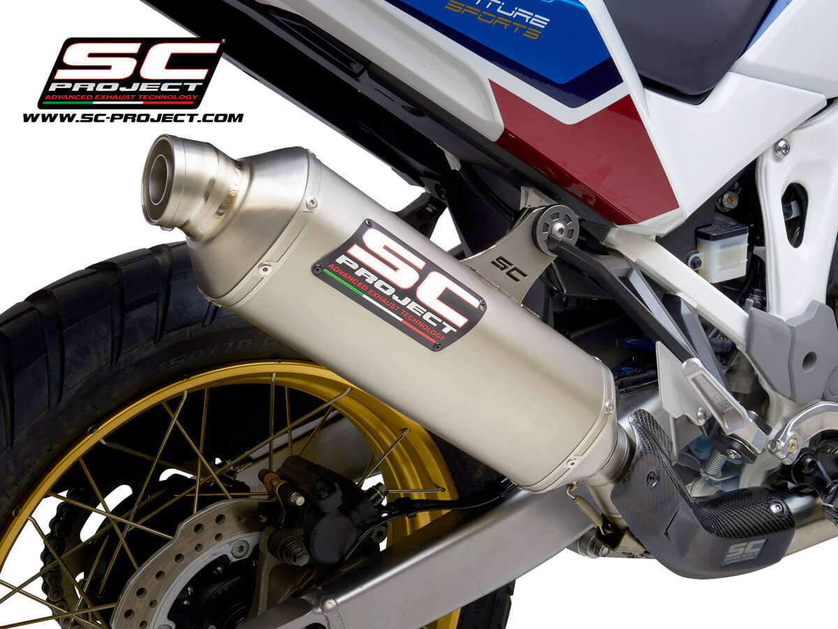 Sc Project Exhaust Rally Raid Titanium for Honda CRF1100L Africa Twin (2020-2023)