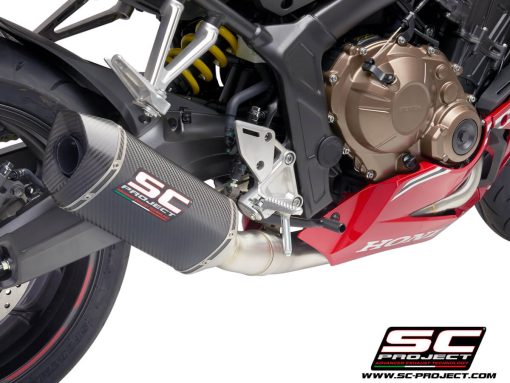 SC PROJECT SC1-M EXHAUST FULL SYSTEM 4-1 FOR HONDA CBR650R (2019-2020)
