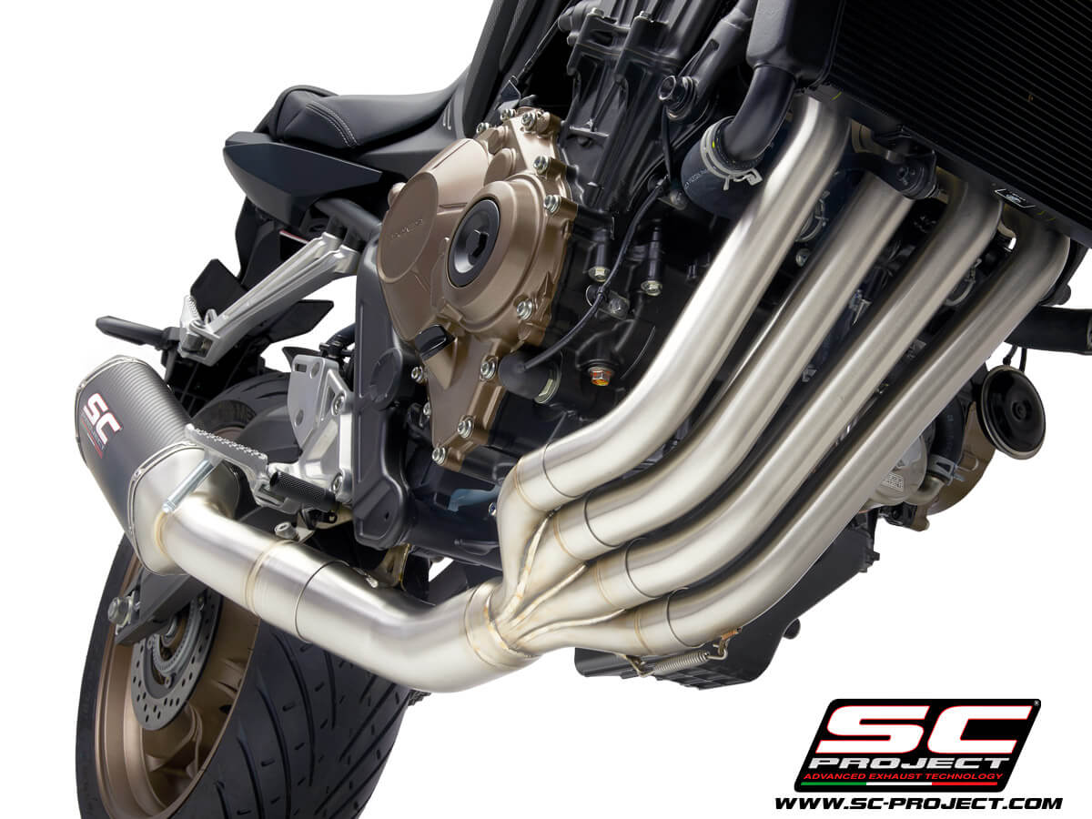 SC PROJECT SC1-M EXHAUST FULL SYSTEM 4-1 FOR HONDA CBR650R (2019-2020) - Image 2