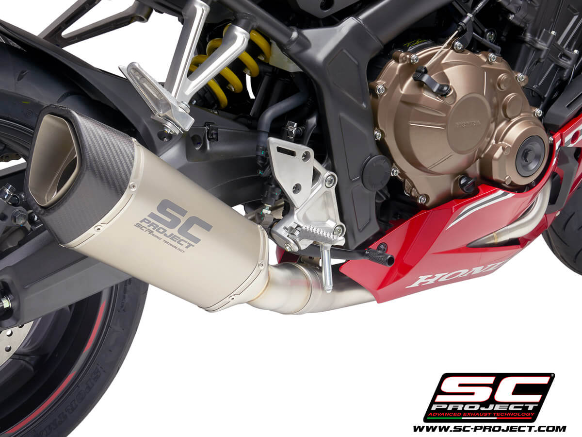 SC PROJECT SC1-M EXHAUST FULL SYSTEM 4-1 FOR HONDA CBR650R (2019-2020) - Image 3
