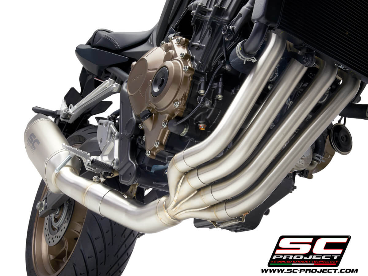 SC PROJECT SC1-M EXHAUST FULL SYSTEM 4-1 FOR HONDA CBR650R (2019-2020) - Image 4