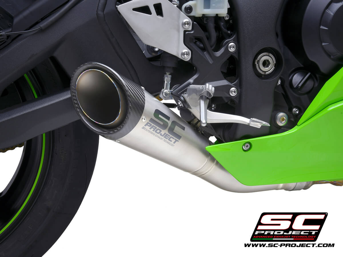 SC Project Exhaust S1 Titanium (2021-2024) With De-Cat Link Pipe for ZX-10R
