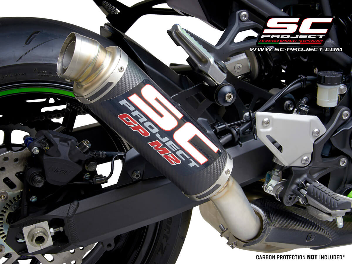 SC Project Exhaust Slip-On GP-M2 (2017-2019) for Kawasaki Z900
