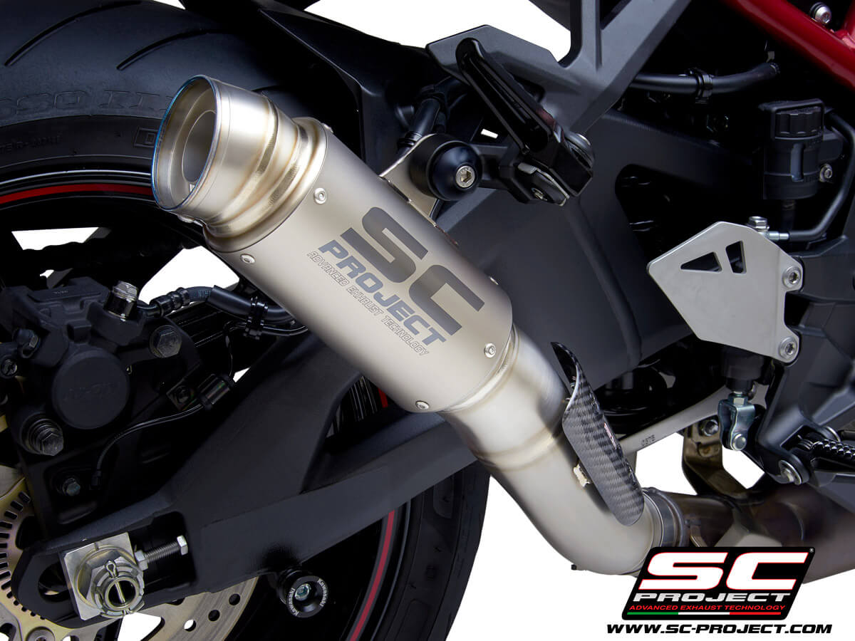SC PROJECT GP70-R Carbon EXHAUST FOR KAWASAKI Z H2 (2020-2024)