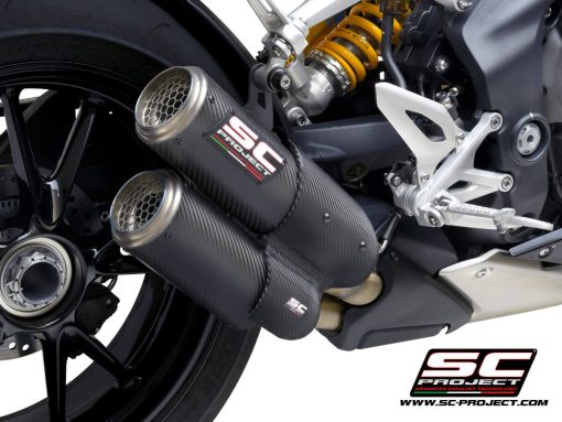 SC PROJECT TWIN CR-T EXHAUST FOR  TRIUMPH SPEED TRIPLE 1200 (2021-2025)