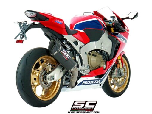 SC PROJECT SC1-R Carbon EXHAUST FOR HONDA CBR1000RR (2017-19)-SP-SP2 - Image 2