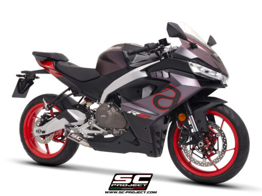 Sc Project Exhaust S1 Stainless Steel (2024) Full System for Aprilia RS 457 - Image 5