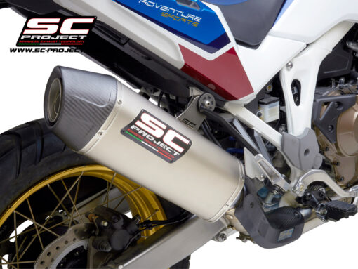 SC Project Exhaust Titanium X-Plorer || for Honda CRF1100L Africa Twin (2020-2023)