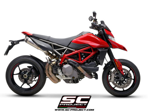 SC Project Exhaust Pair S1 Titanium for Ducati Hypermotard 950-RVE-SP (2021-2025) - Image 4