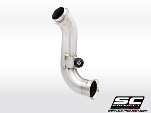 SC Project DE-Cat Link Pipe Stainless Steel Compatible with specific sc project range for KTM 890 Adventure (2021-2024)