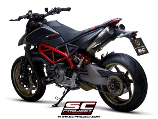 sc project exhaust Pair CR-T M2 Carbon For Ducati Hypermotard 950-RVE-SP (2025) - Image 3