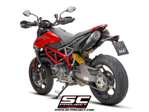 SC Project Exhaust Pair S1 Titanium Matt Black for Hypermotard 950-RVE-SP (2021-2025) - Image 3