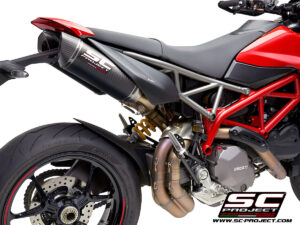 SC Project Exhaust SC1-M Pair Carbon for Ducati Hypermotard 950-RVE-SP (2021-2025)