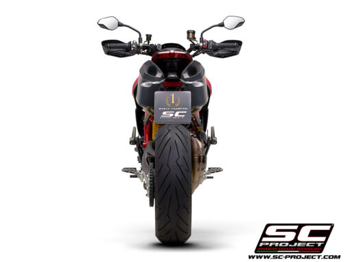 SC Project Exhaust SC1-M Pair Carbon for Ducati Hypermotard 950-RVE-SP (2021-2025) - Image 3