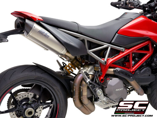 SC Project Exhaust Pair of SC1-M Titanium for Ducati Hypermotard 950-RVE-SP (2019-2021)