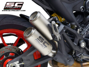 SC Project Exhaust CR-T Twin Titanium for Ducati Monster 937 (2021-2025)