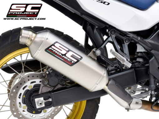 SC Project Exhaust Rally Raid Titanium for Honda Transalp 750 (2023-2024) - Image 3