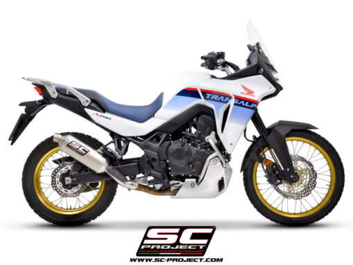 SC Project Exhaust Rally Raid Titanium for Honda Transalp 750 (2023-2024) - Image 6