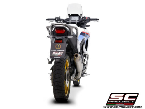SC Project Exhaust Rally Raid Titanium for Honda Transalp 750 (2023-2024) - Image 4