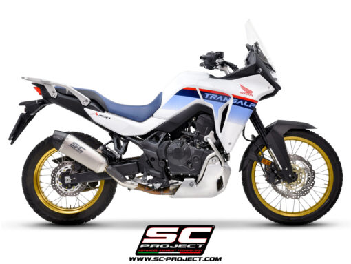 SC Project Exhaust X-Plorer || Titanium for Honda Transalp 750 (2023-2024) - Image 5