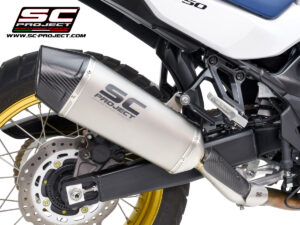 SC Project Exhaust X-Plorer || Titanium for Honda Transalp 750 (2023-2024)