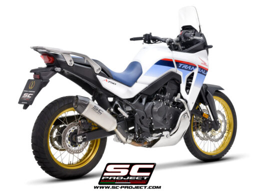 SC Project Exhaust X-Plorer || Titanium for Honda Transalp 750 (2023-2024) - Image 6