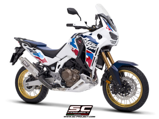 SC Project Exhaust Rally Raid Titanium for Africa Twin 1100 (2024-2025)-Adventure - Image 4