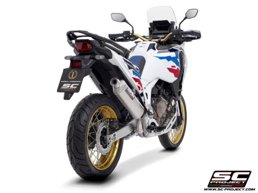 SC Project Exhaust Rally Raid Titanium for Africa Twin 1100 (2024-2025)-Adventure - Image 3