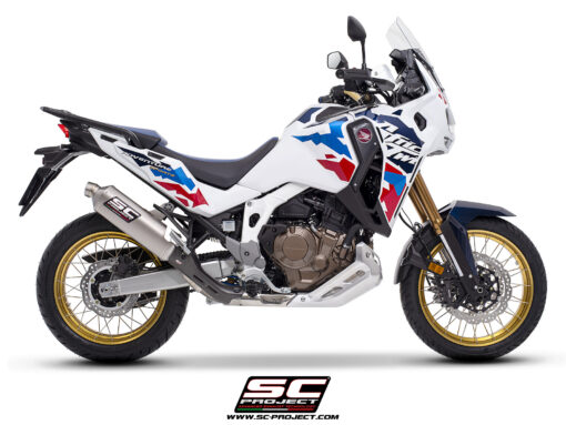 SC Project Exhaust Rally Raid Titanium for Africa Twin 1100 (2024-2025)-Adventure - Image 5