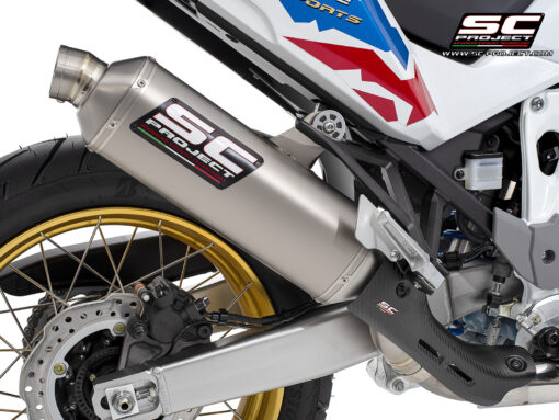 SC Project Exhaust Rally Raid Titanium for Africa Twin 1100 (2024-2025)-Adventure - Image 6