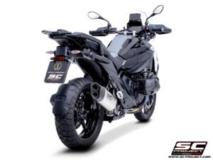 Alternative view of SC project Adventure-R Titanium Exhaust for R 1300GS (2023-26)