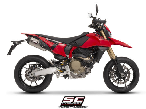 SC Project Exhaust SC1-S Dual Undertail Titanium for DUCATI HYPERMOTARD 698 MONO (2024-2025) - Image 4