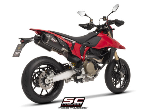 SC Project SC1-S Carbon Exhaust Dual Undertail for Hypermotard 698 MONO (2024-2025) - Image 5