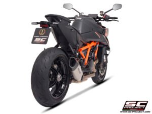 Alternative view of SC Project SC1-R Titanium Exhaust- KTM 1390 Super Duke R (24-26)