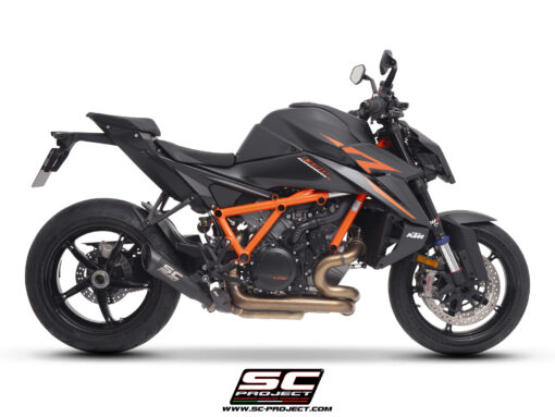 Sc Project S1 Titanium Matt Black Exhaust for 1390 SUPER DUKE R (2024-2025) - Image 4