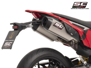 SC Project Exhaust SC1-S Dual Undertail Titanium for DUCATI HYPERMOTARD 698 MONO (2024-2025)