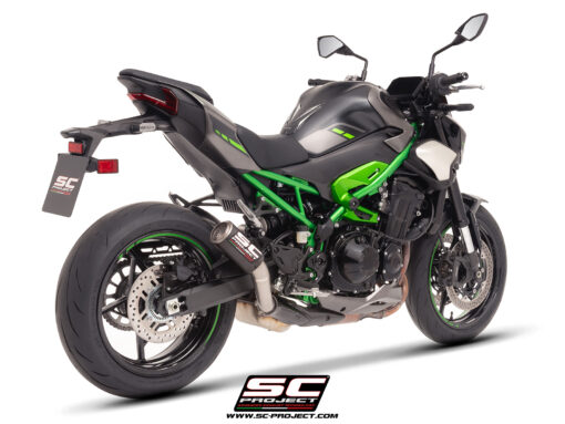 SC Project Exhaust CR-T carbon with stoneguard grid for Z900 (2025) - Image 5