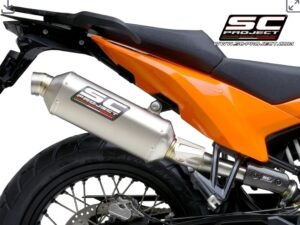 SC Project Rally Raid Titanium Exhaust- 890 Adventure